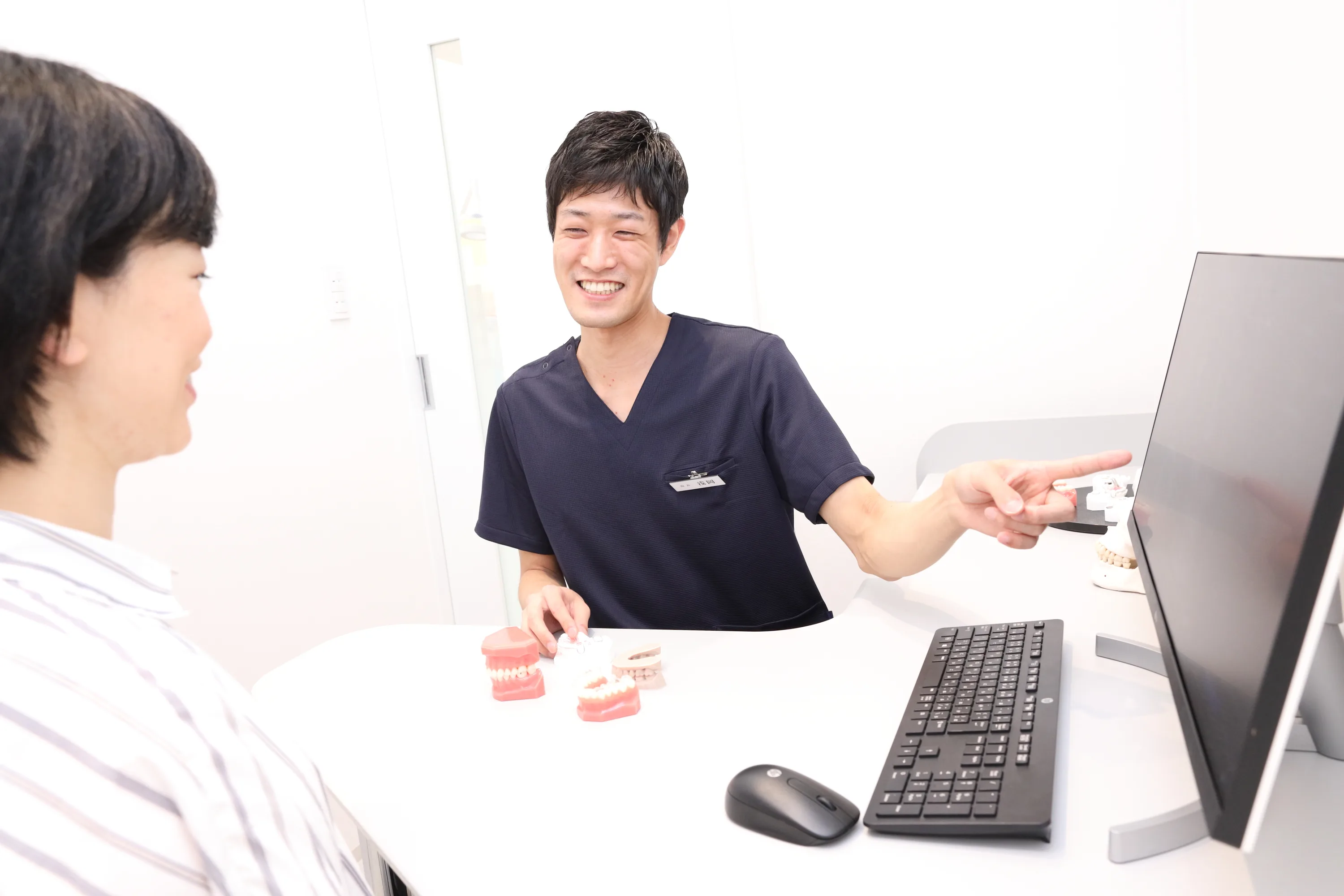 矯正相談の様子